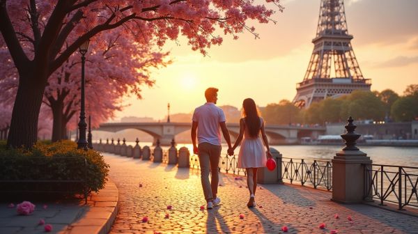 Réussir une balade romantique à Paris pour enchanter votre moitié