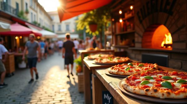 Savourez les pizzas artisanales au kiosque à Saint-Jean-le-Blanc